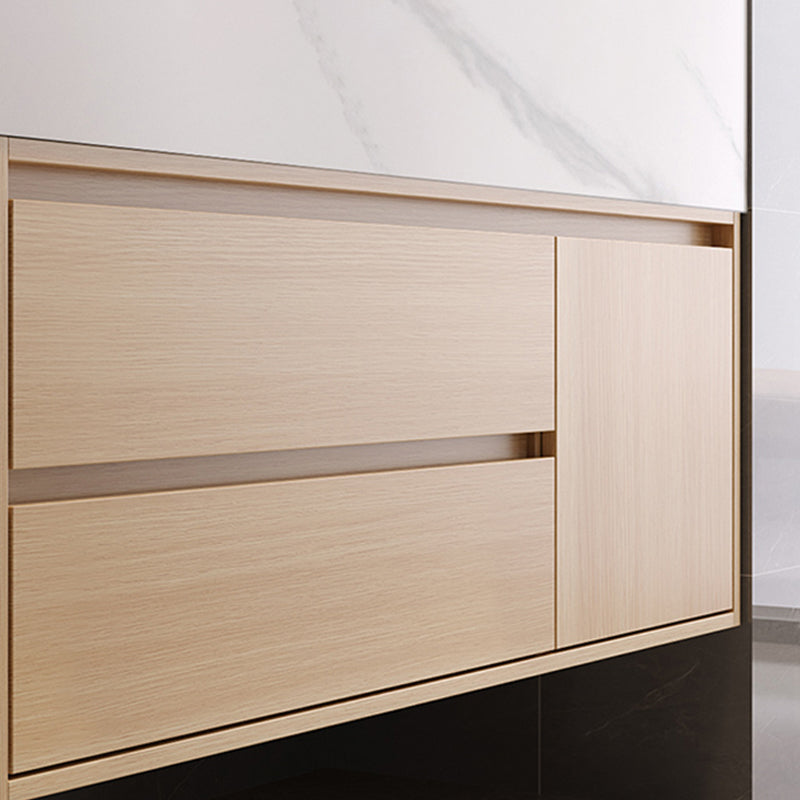 Gorgeous Sink Vanity Wood Wall-Mounted Mirror Cabinet Vanity Cabinet with Storage Shelving