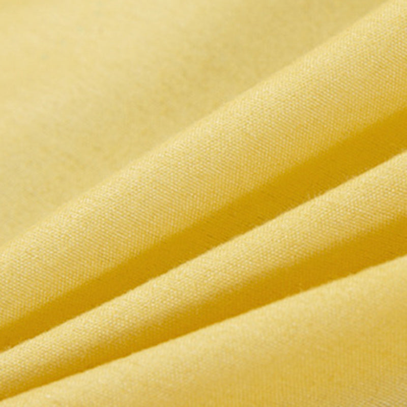 Plain Weave Bed Sheet Set Polyester Breathable Pillowcase 1 and 3 Piece Sheet