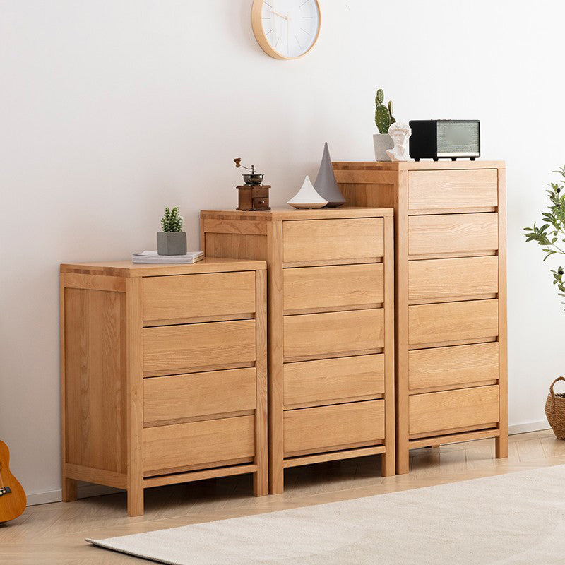 Traditional Style Storage Chest Dresser Solid Wood Dresser with Drawers