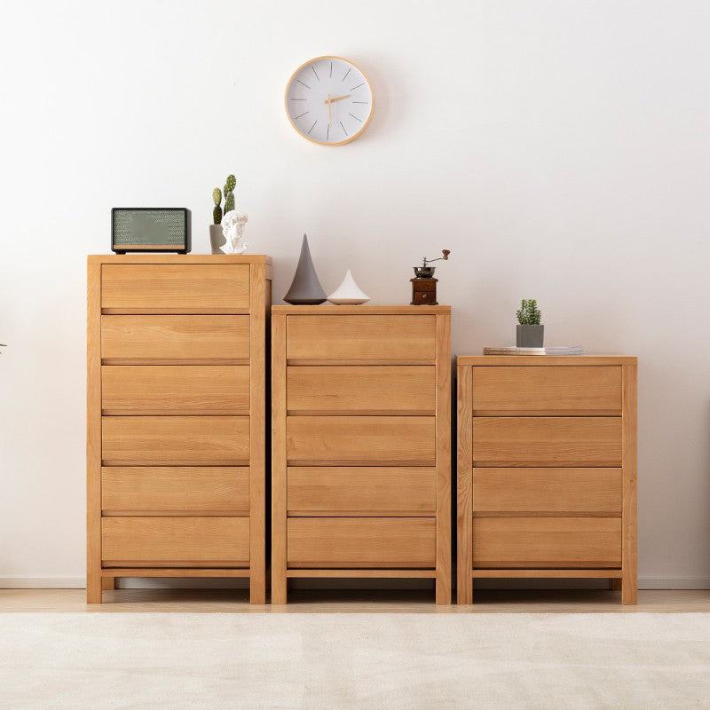 Traditional Style Storage Chest Dresser Solid Wood Dresser with Drawers
