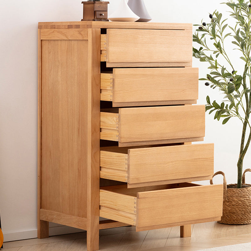 Traditional Style Storage Chest Dresser Solid Wood Dresser with Drawers