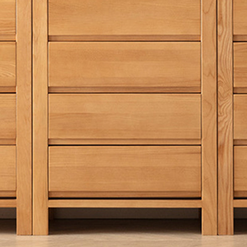 Traditional Style Storage Chest Dresser Solid Wood Dresser with Drawers