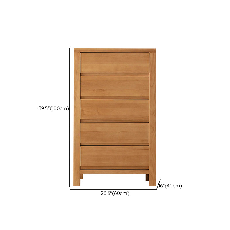 Traditional Style Storage Chest Dresser Solid Wood Dresser with Drawers