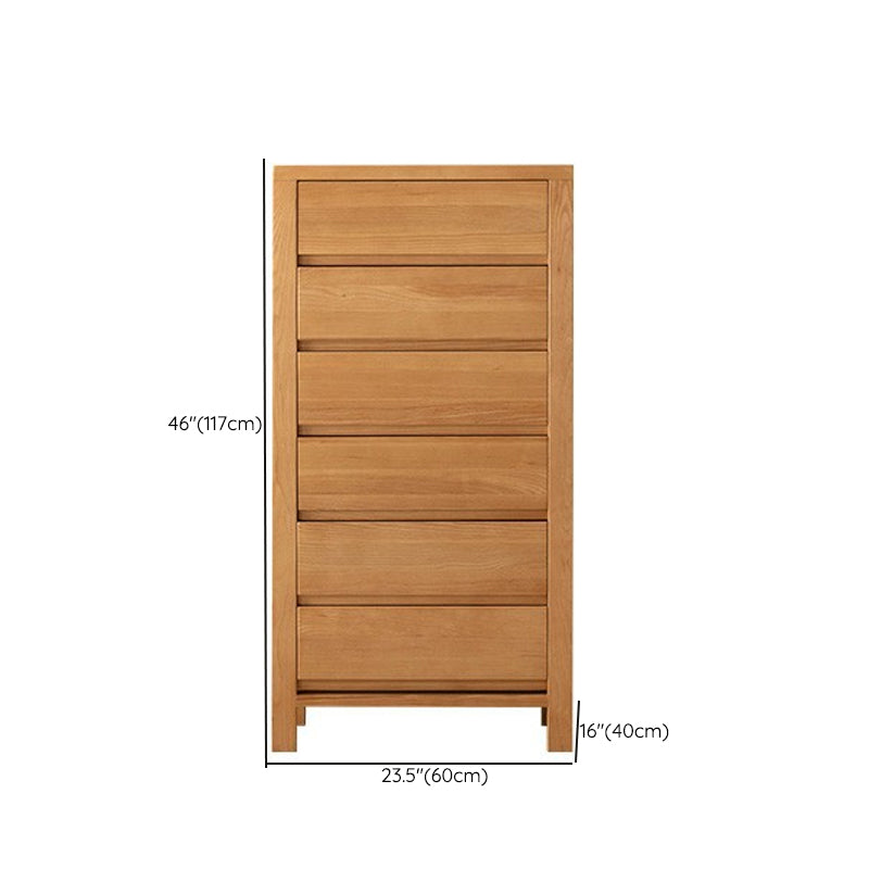 Traditional Style Storage Chest Dresser Solid Wood Dresser with Drawers