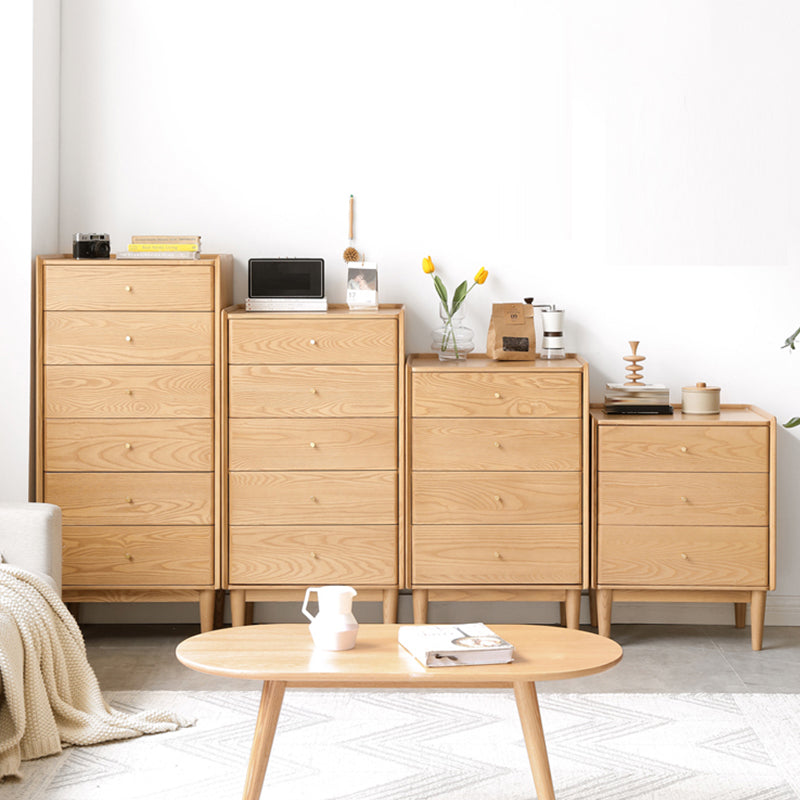 Classic Glam Storage Chest Dresser Solid Wood Dresser with Drawers