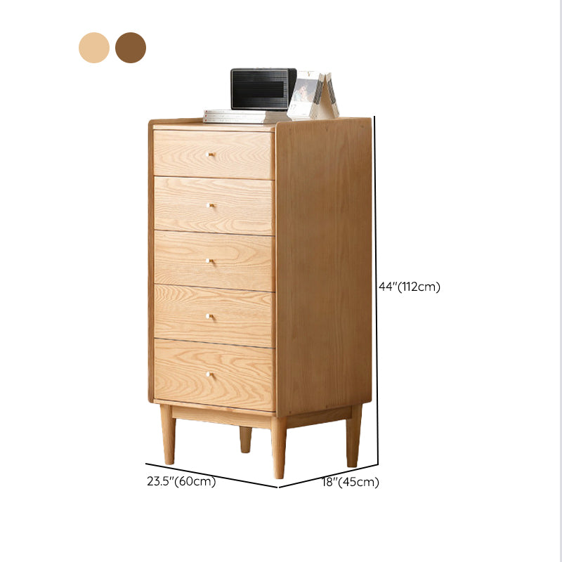 Classic Glam Storage Chest Dresser Solid Wood Dresser with Drawers