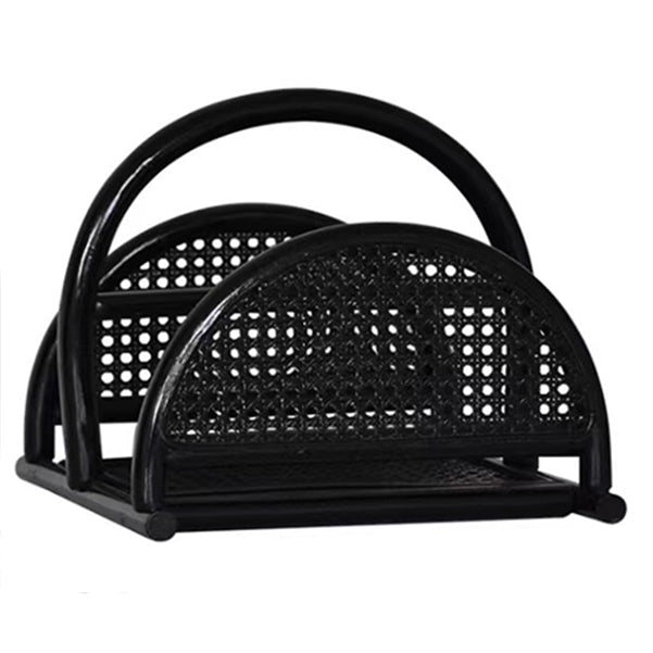 Contemporary Horizontal Standard Bookshelf Open Back Wooden Bookcase