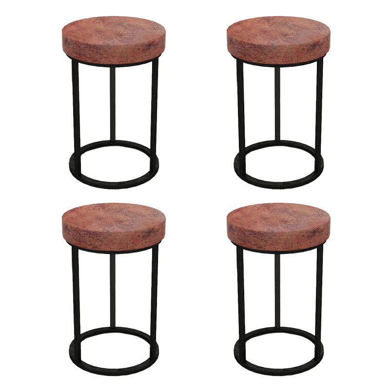 Contemporary Round Shape Standard Stain Resistant Indoor Standard