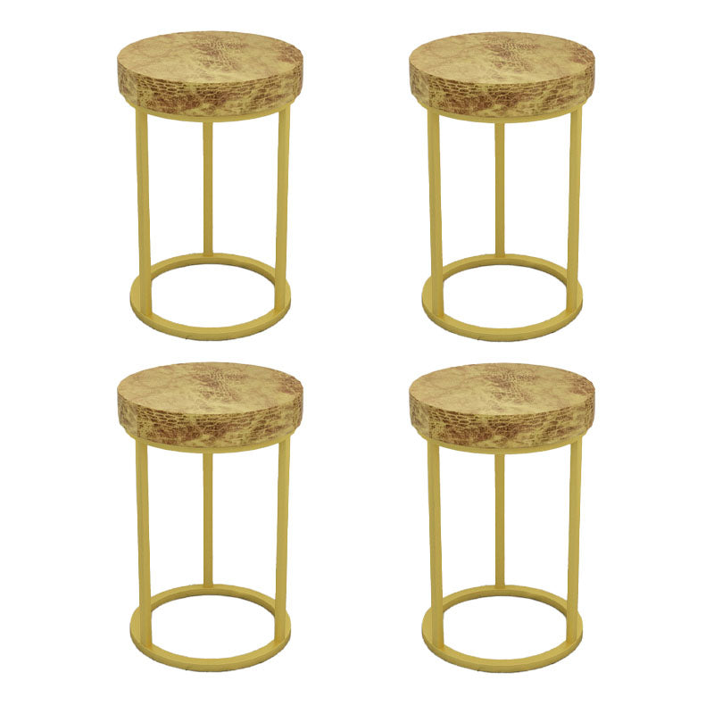 Contemporary Round Shape Standard Stain Resistant Indoor Standard