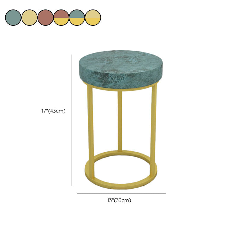 Contemporary Round Shape Standard Stain Resistant Indoor Standard