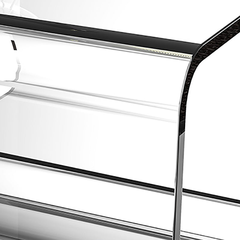 11" Wide Glam Side Table Acrylic Accent Side Table for Bedroom