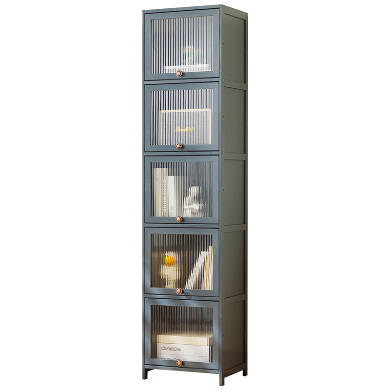Mid-Century Modern Accent Cabinet Rectangle Straight Legs Storage Cabinet