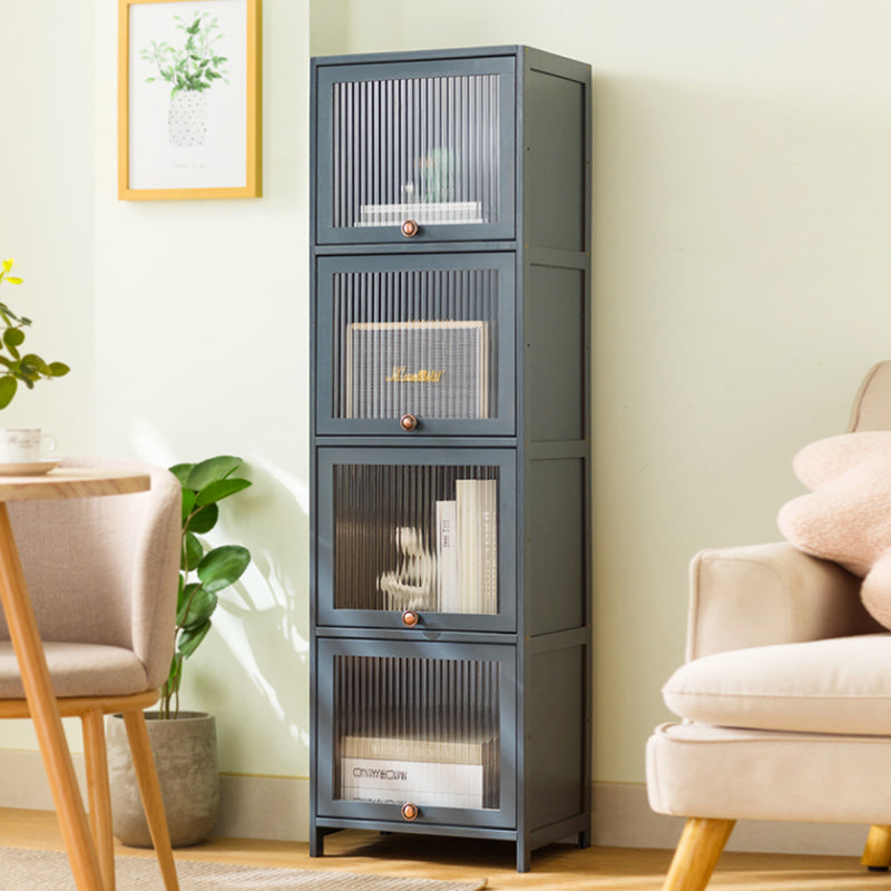 Mid-Century Modern Accent Cabinet Rectangle Straight Legs Storage Cabinet