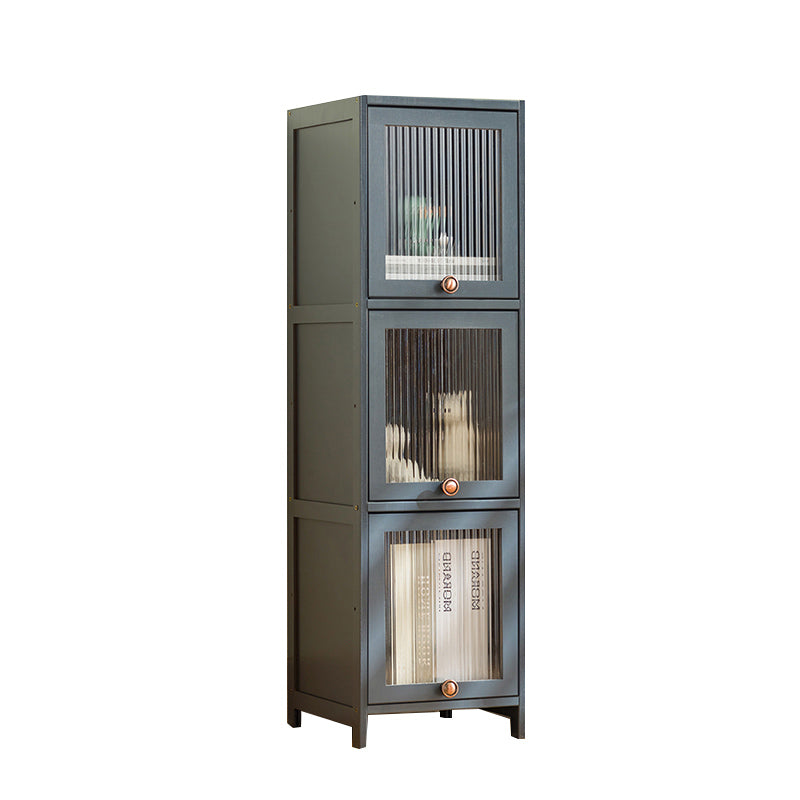 Mid-Century Modern Accent Cabinet Rectangle Straight Legs Storage Cabinet