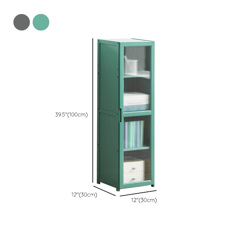 Mid-Century Modern Accent Cabinet Rectangle Straight Legs Storage Cabinet