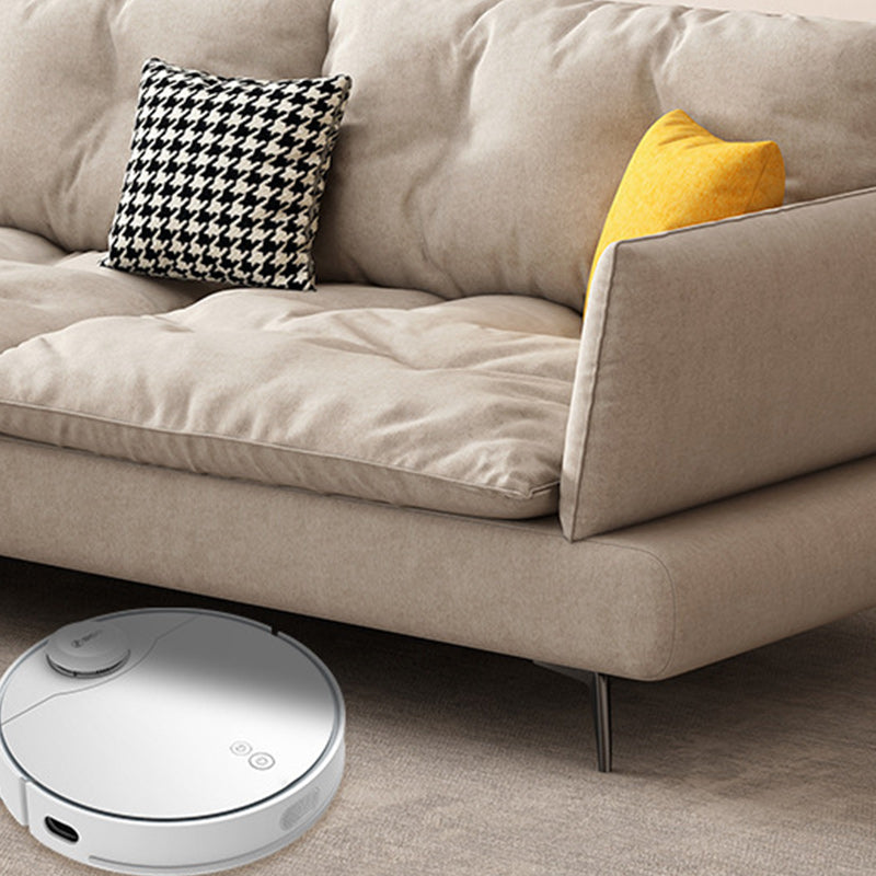 Scandinavian Living Room sofa Flared Arm Cushions Fabric Seating