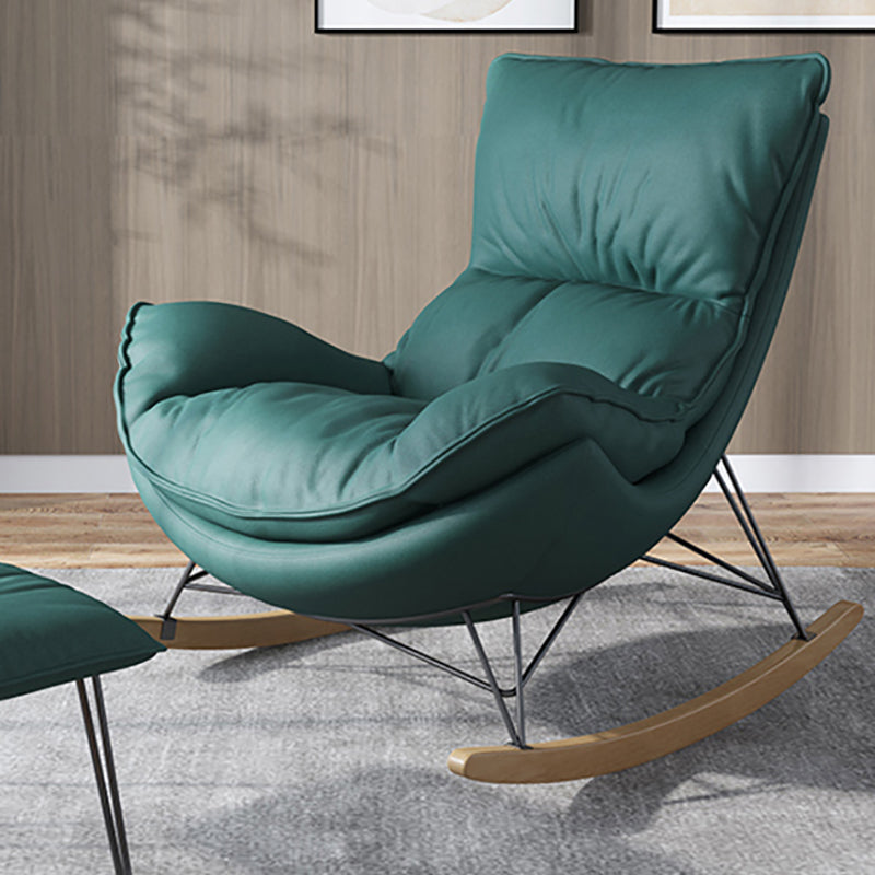 Leisure Recliner Sofa Chair Single Fabric Lounge Rocking Chairs