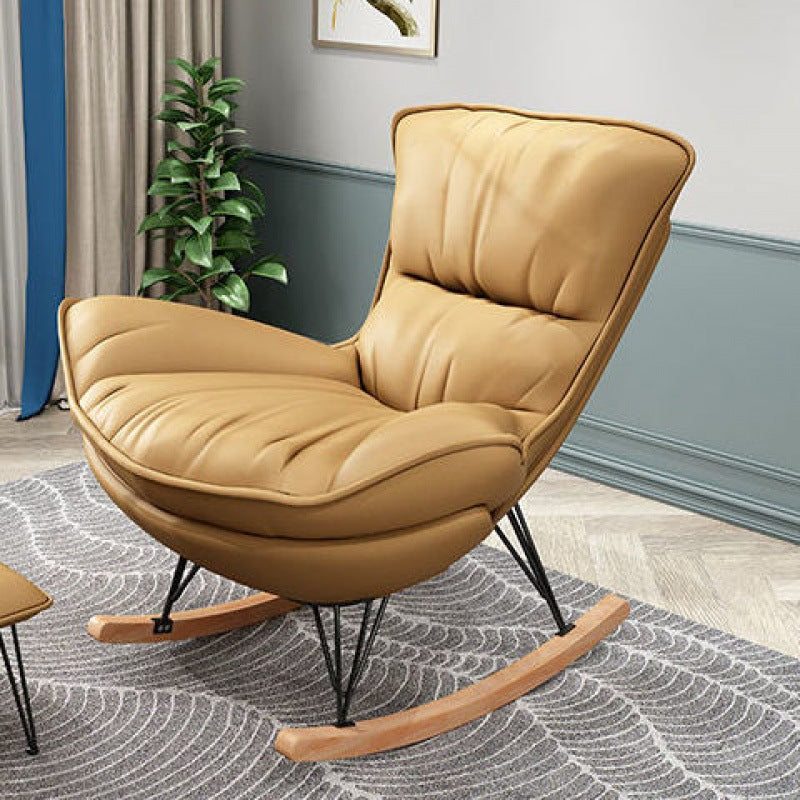 Leisure Recliner Sofa Chair Single Fabric Lounge Rocking Chairs