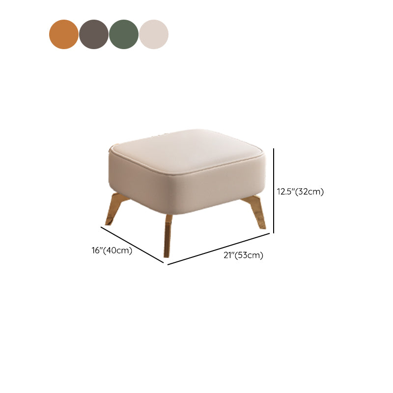 Contemporary Upholstered Rocker Chair Metal Frame Dirt Resistant Wingback Rocker Chair