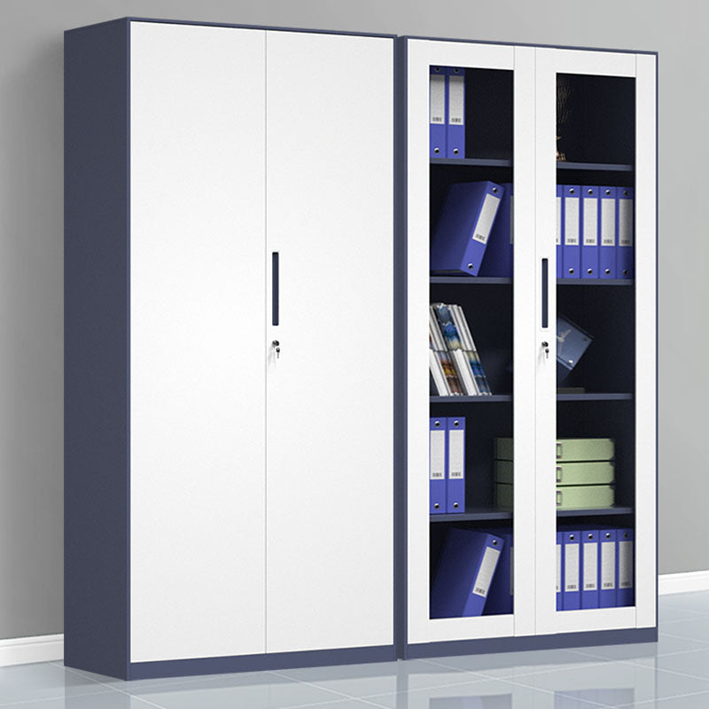 Contemporary File Cabinet Metal Frame Fireproof Vertical File Cabinet with Lock