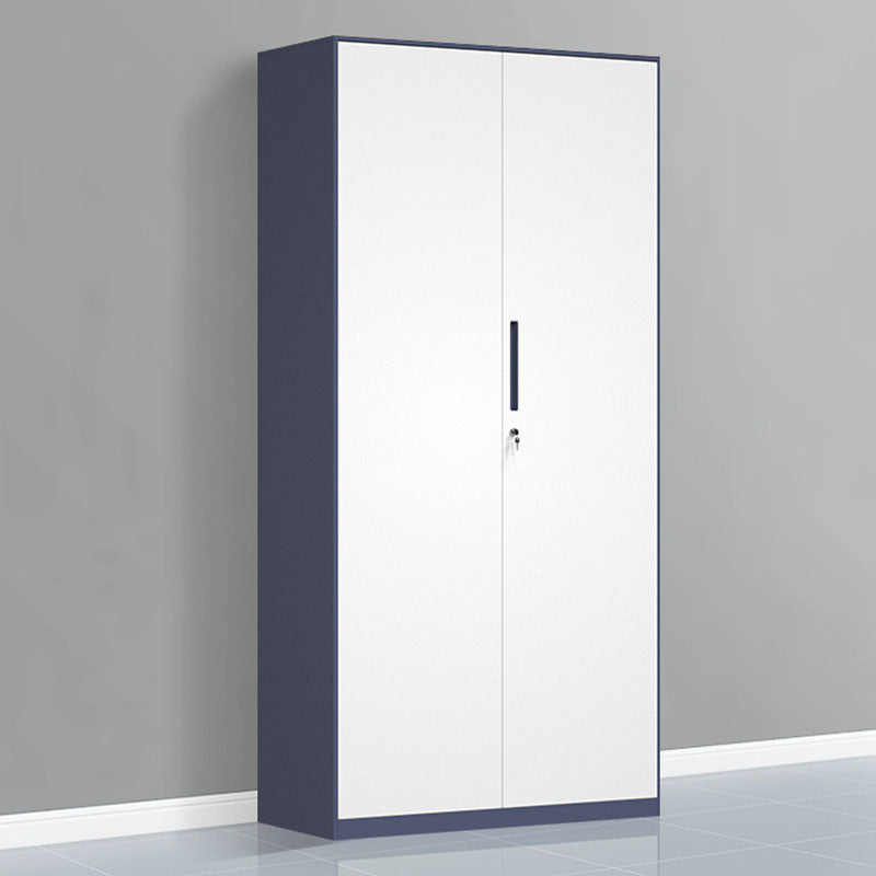 Contemporary File Cabinet Metal Frame Fireproof Vertical File Cabinet with Lock
