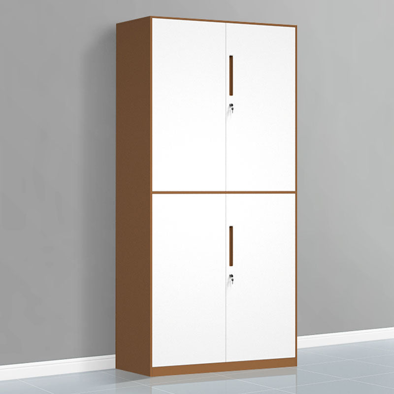 Contemporary File Cabinets Steel Frame Fireproof Vertical File Cabinets with Lock