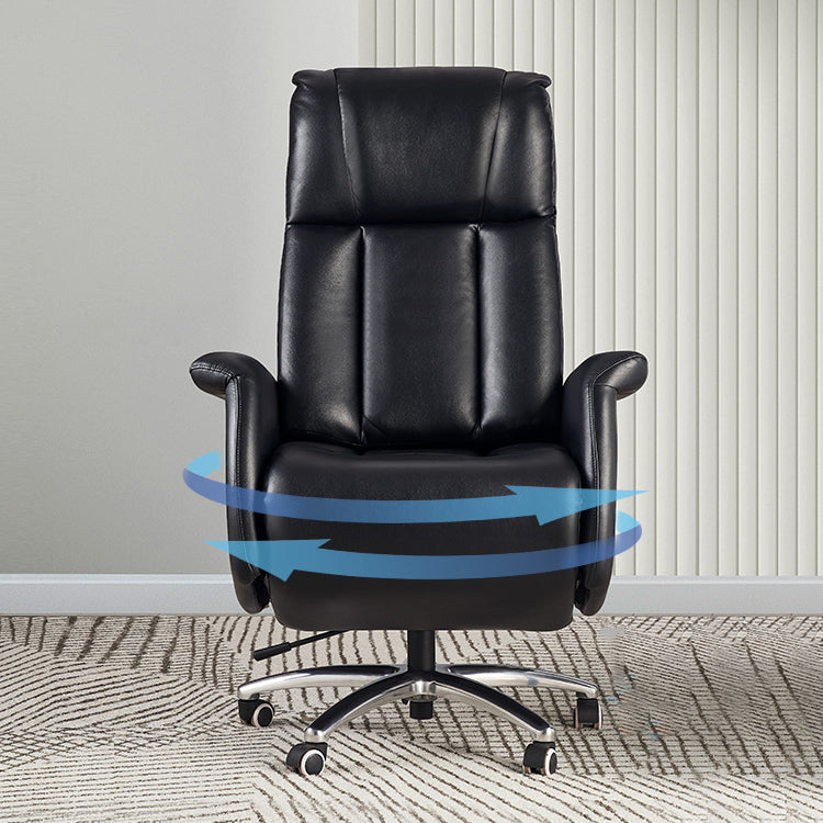 Modern Desk Chair Adjustable Seat Height Tilt Mechanism Office Chair with Wheels