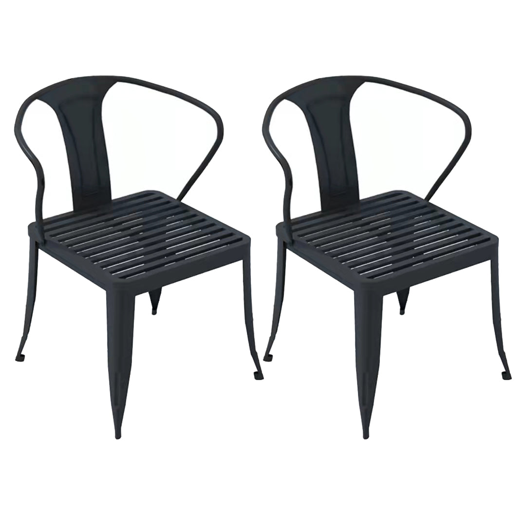 Modern Metal Dining Table Set 1/2/5/7 Pcs Rectangular Dining Set