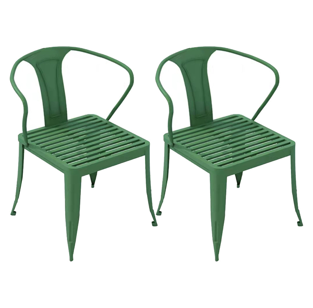 Modern Metal Dining Table Set 1/2/5/7 Pcs Rectangular Dining Set