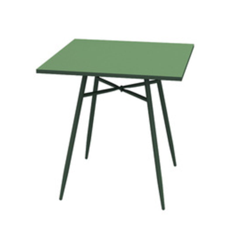 Modern Metallic Finish Bistro Table Set 1/2/3 Pcs Metal Bistro Set