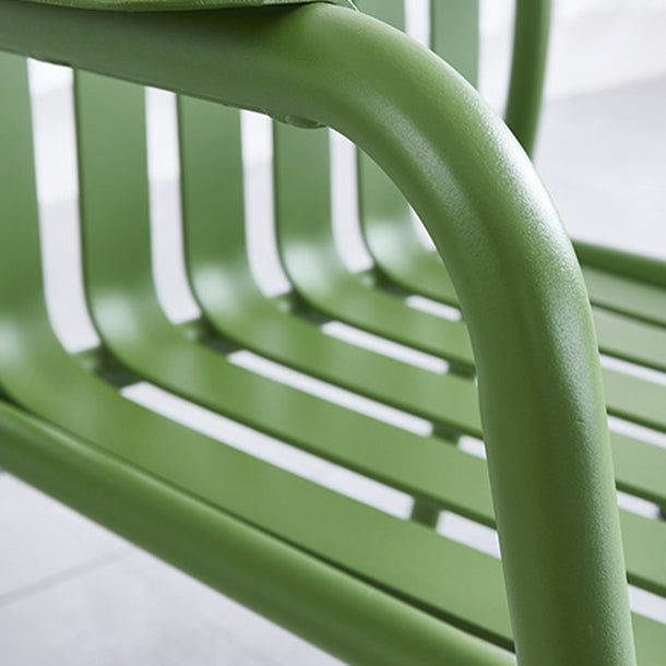 Metal Modern Bistro Table Set 1/4/5 Pcs Metallic Finish Bistro Set