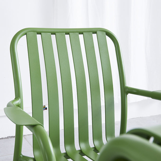 Metal Modern Bistro Table Set 1/4/5 Pcs Metallic Finish Bistro Set