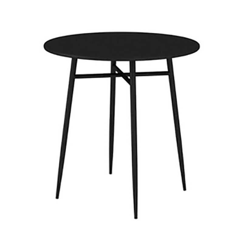 Modern Round Dining Table Set 1/3/5 Pcs Metal Outdoor Dining Set
