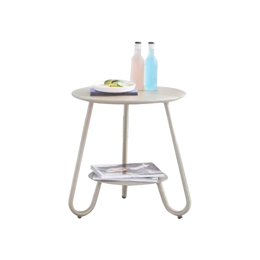 Contemporary Bistro Table Set 1/3/4/5 Pcs Metal Bistro Set for Small Places