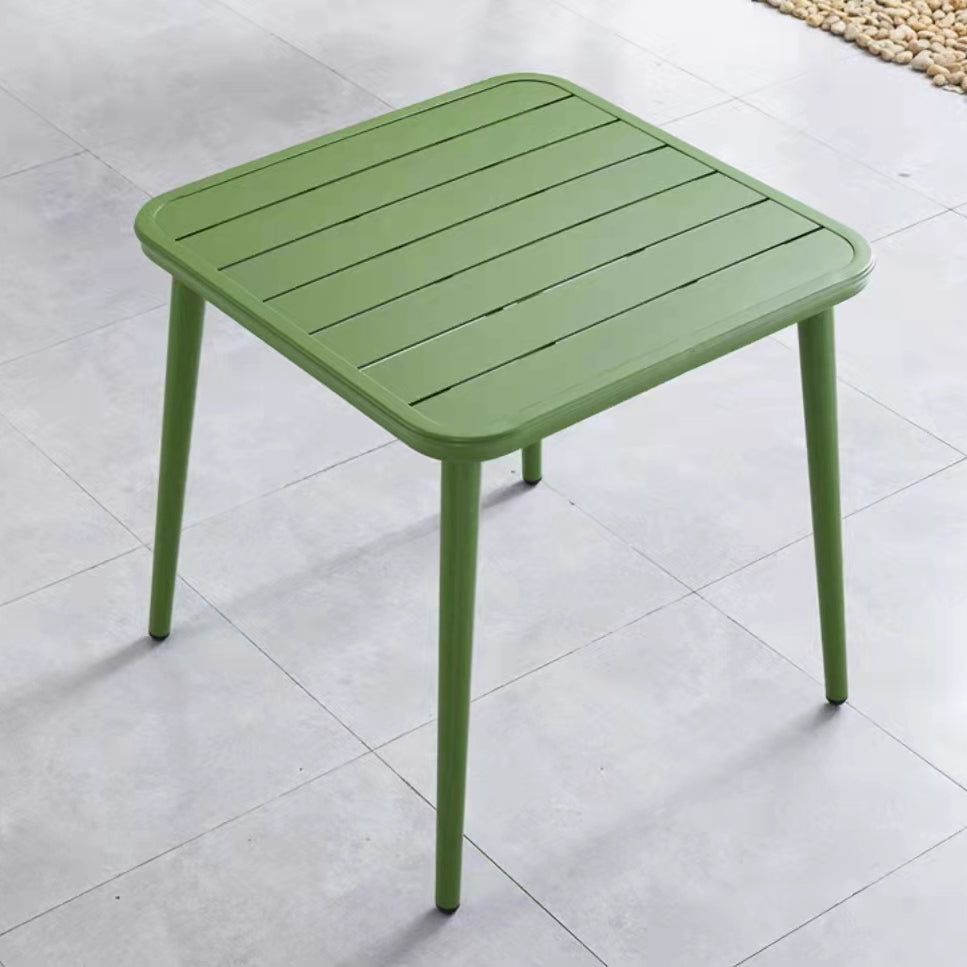 Contemporary Bistro Table Set 1/3/4/5 Pcs Metal Bistro Set for Small Places