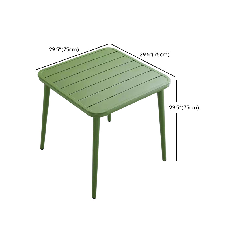 Contemporary Bistro Table Set 1/3/4/5 Pcs Metal Bistro Set for Small Places