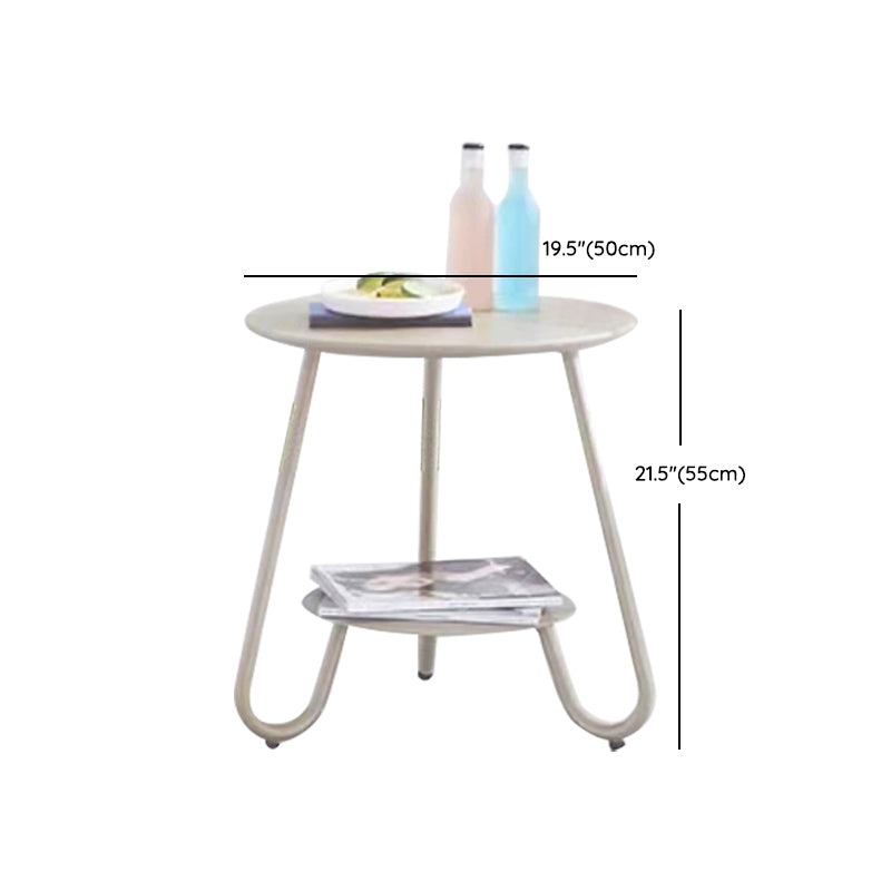 Contemporary Bistro Table Set 1/3/4/5 Pcs Metal Bistro Set for Small Places