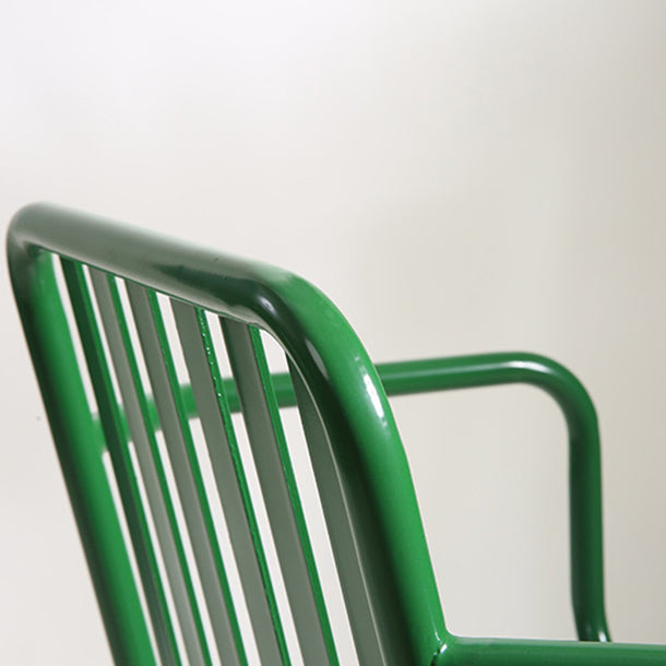 1/2 Pcs Green Bistro Set for Small Places Metal Modern Bistro Table Set