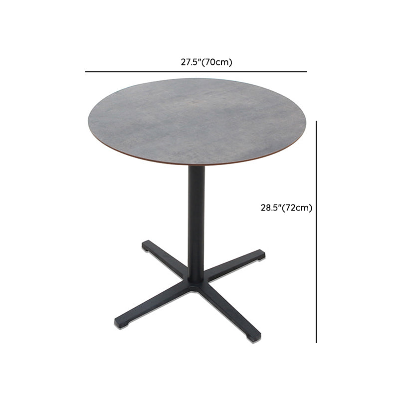 Modern Style 1/3/5 Pieces Metal Dining Set Round Dining Table Set for Outdoor