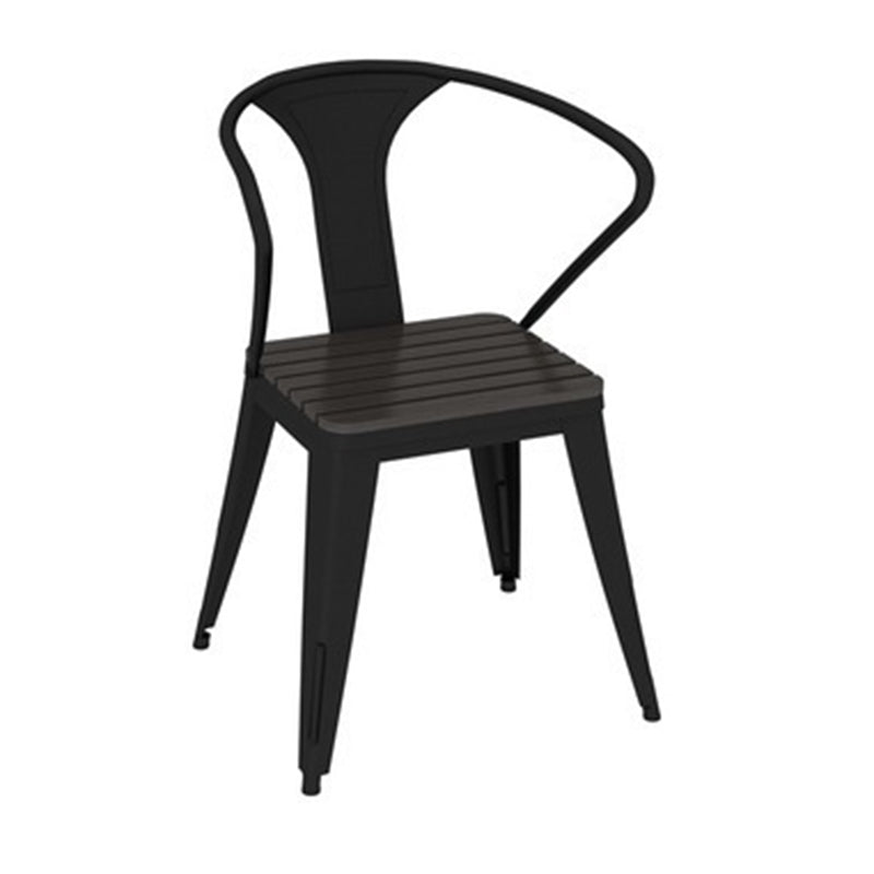 Modern 1/5 Pieces Metal Dining Set Stone Dining Table Set for Outdoor