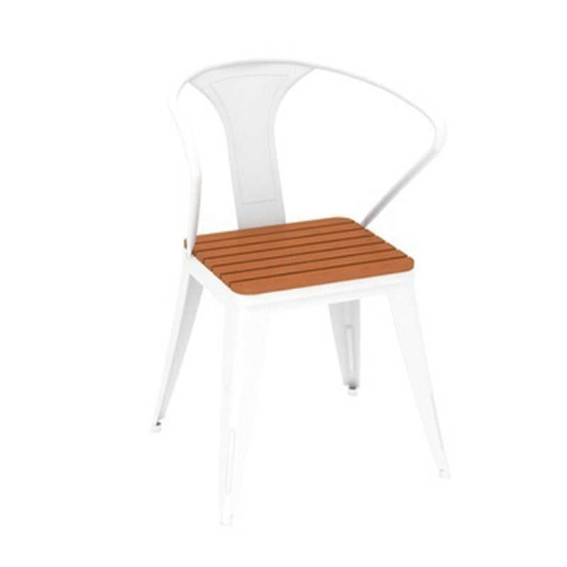 Modern 1/5 Pieces Metal Dining Set Stone Dining Table Set for Outdoor