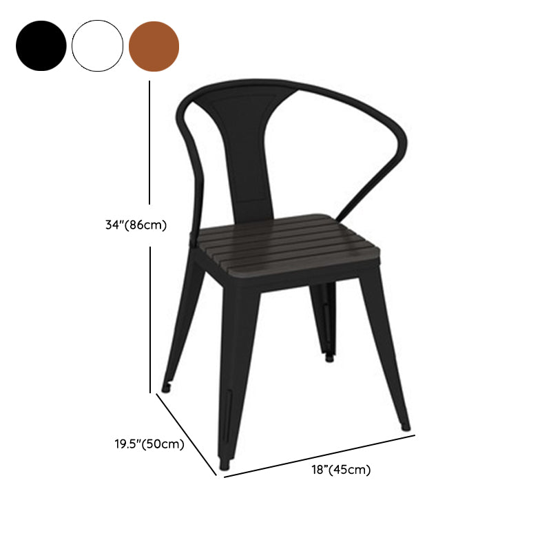 Modern 1/5 Pieces Metal Dining Set Stone Dining Table Set for Outdoor