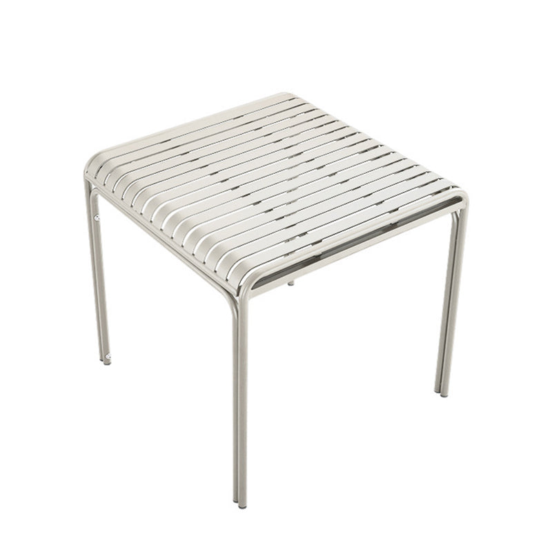 1/4/5 Pcs Metal Beige Bistro Set Contemporary Bistro Table Set