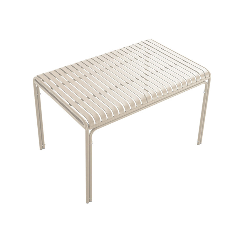 1/4/5 Pcs Metal Beige Bistro Set Contemporary Bistro Table Set