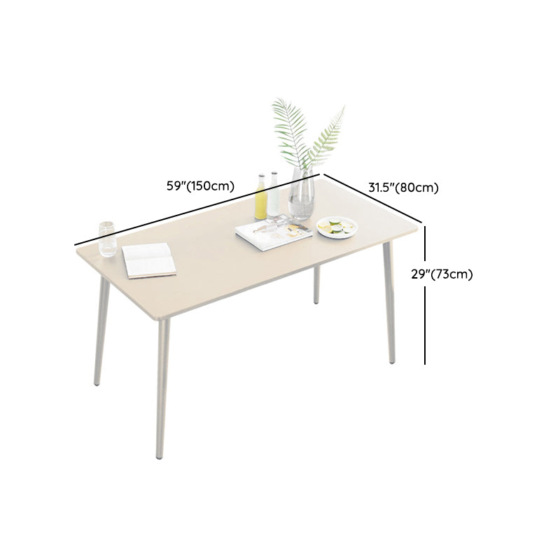 1/4/5 Pcs Metal Beige Bistro Set Contemporary Bistro Table Set