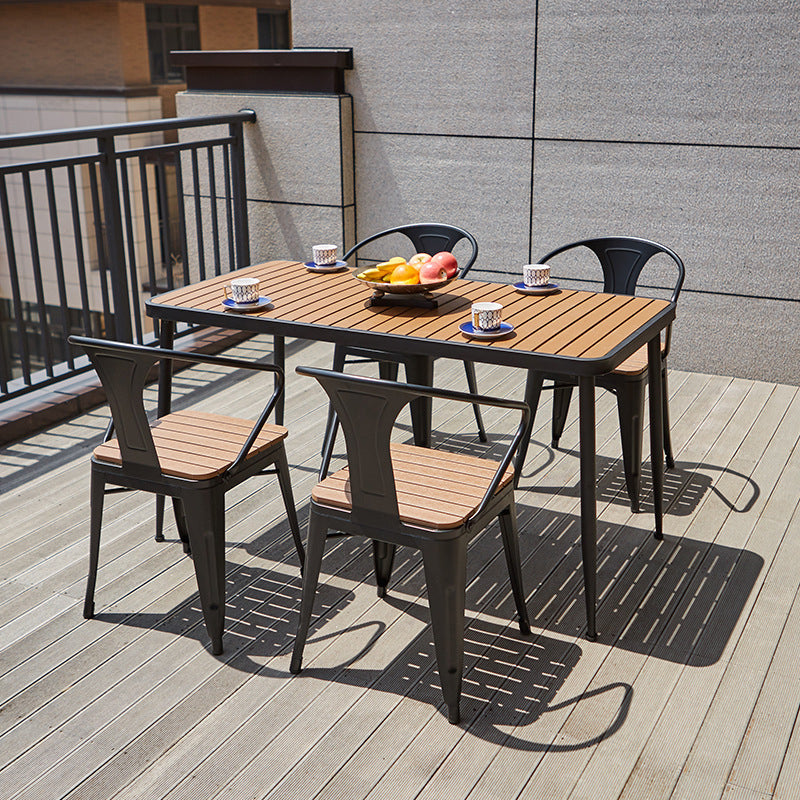 Modern Style 1/5/7 Pieces Dining Set Reclaimed Wood Dining Table Set