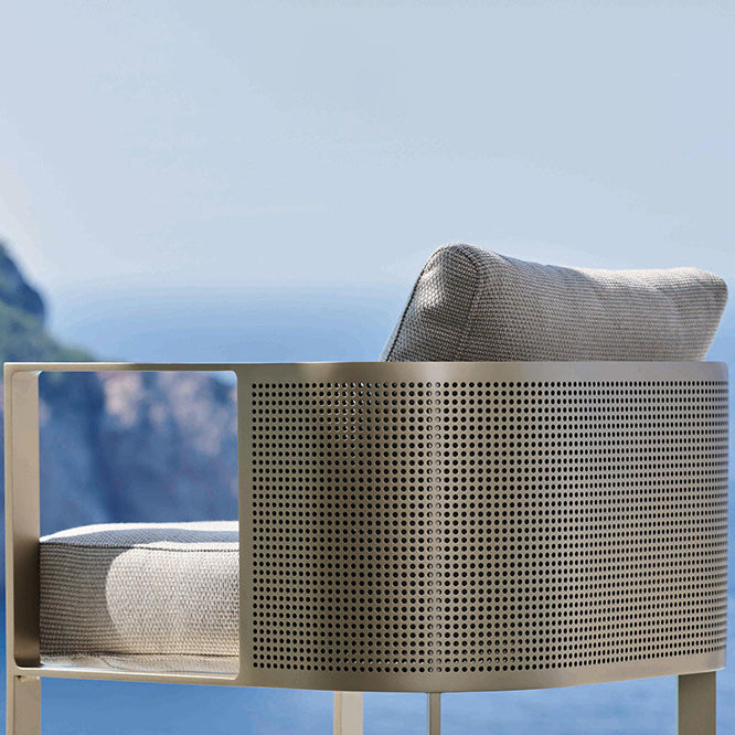 Modern Style 1/7/9 Pieces Metal Dining Set Stone Dining Table Set for Outdoor