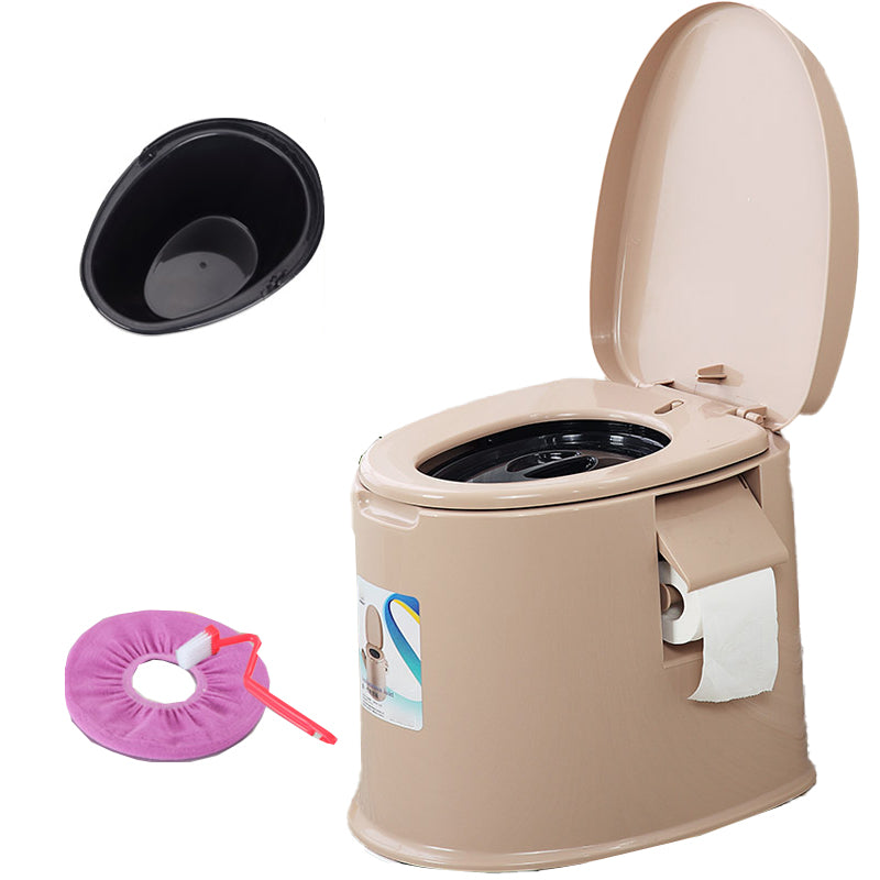 Contemporary Plastic Urine Toilet Floor Mounted Toilet Bowl with Seat for Washroom