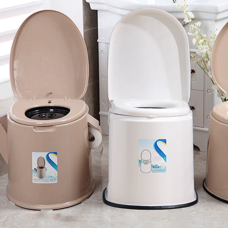Contemporary Plastic Urine Toilet Floor Mounted Toilet Bowl with Seat for Washroom