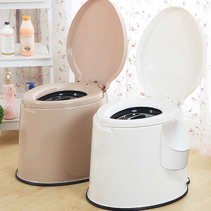 Contemporary Plastic Urine Toilet Floor Mounted Toilet Bowl with Seat for Washroom